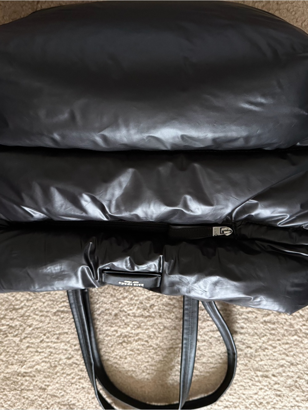 kate spade Black Quilted Puffer Tote